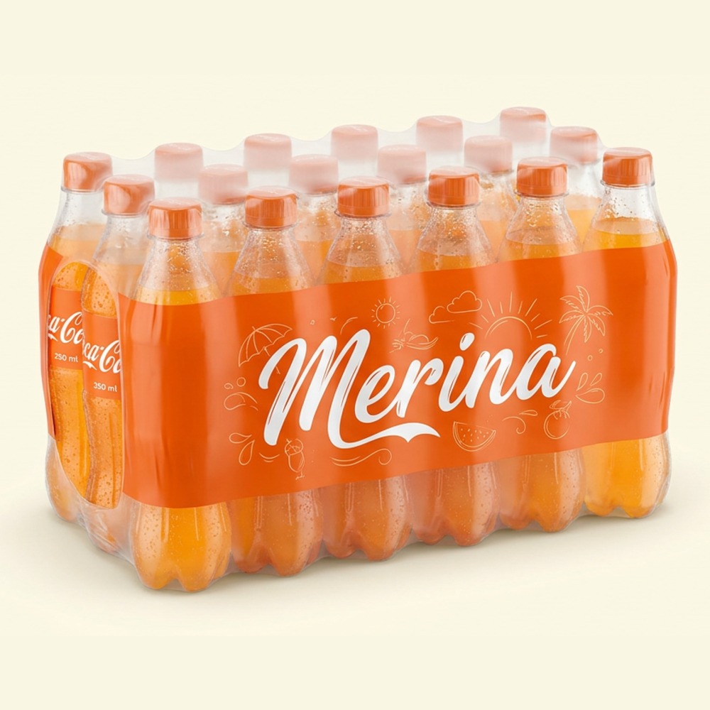 Fanta Orange 250ml plastic, case of 28 (Rs 50 each)