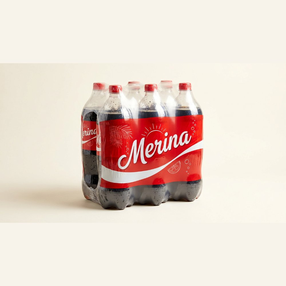Original Coke 2.25L plastic, case of 6 (Rs 270 each)